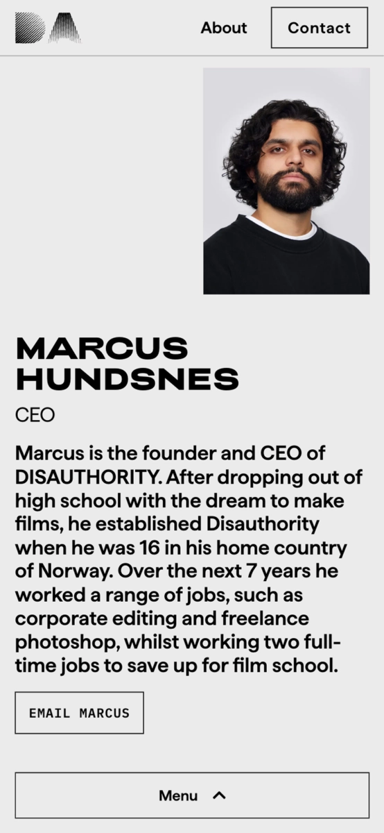 DISAUTHORITY showing weight axis range