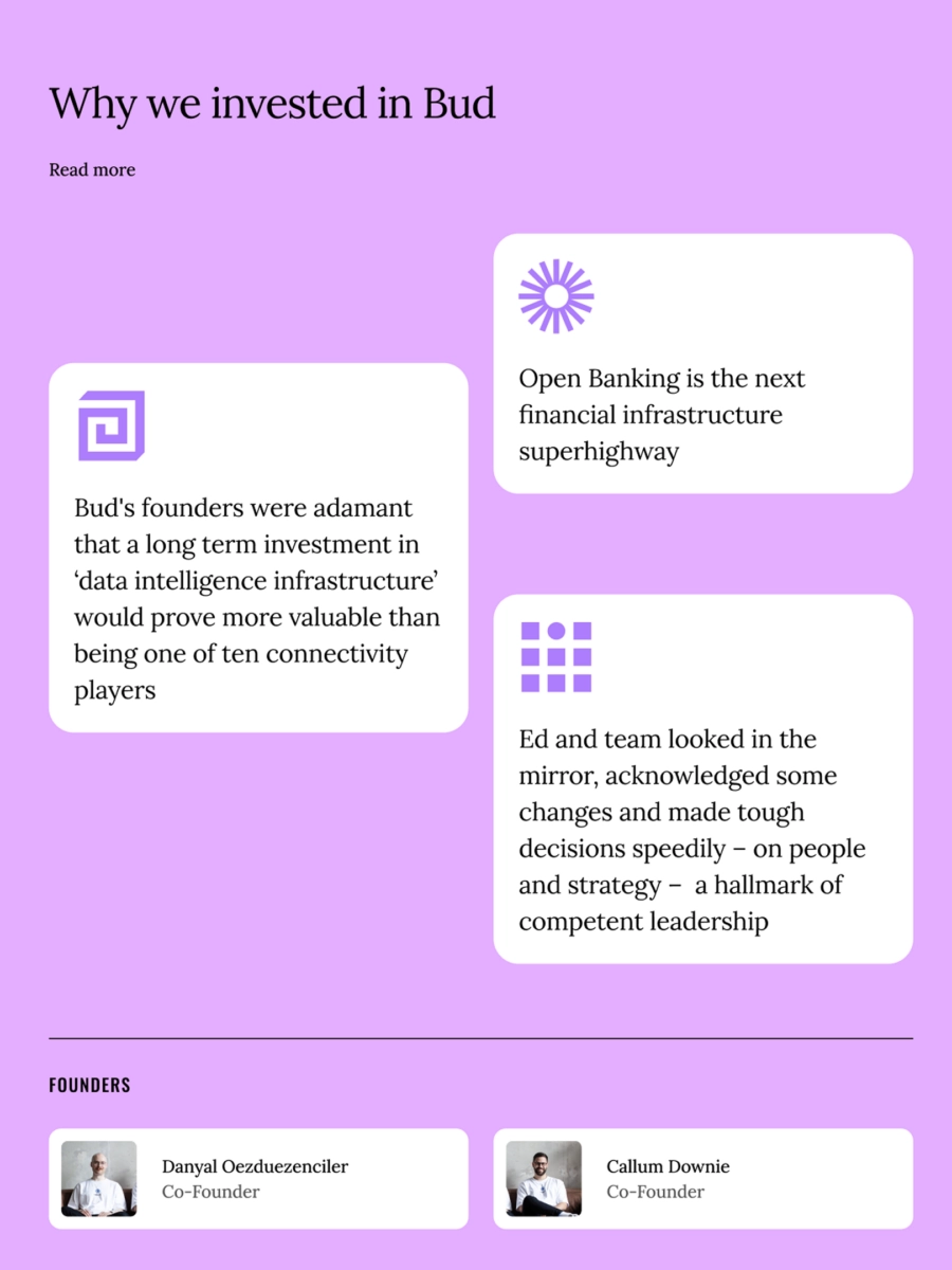 Outward VC — mobile view showing company overview